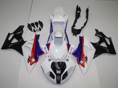 Comprare Kit Carena Moto Completo BMW S1000RR 2009-2014 - Bianco Rosso Blu Nero Lucido