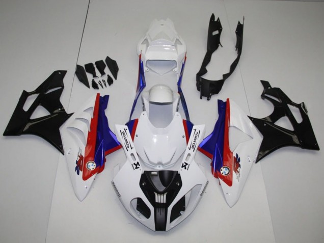 Comprare Kit Carena Moto Completo BMW S1000RR 2009-2014 - Bianco Rosso Blu Nero Lucido