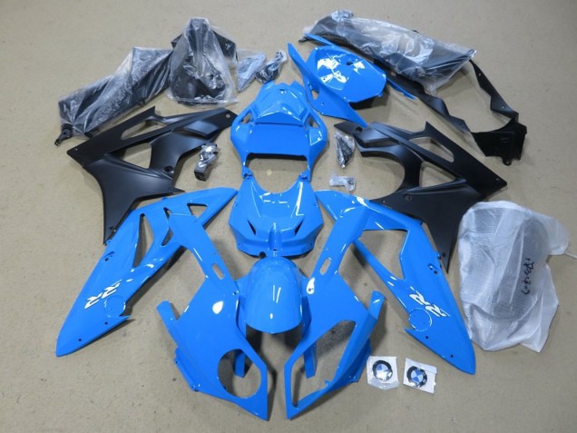 Comprare Kit Carena Moto ABS BMW S1000RR 2009-2014 - Blu Nero Opaco