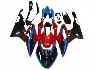 Comprare Carena Moto BMW S1000RR 2015-2016 - Rosso Blu Nero Banda