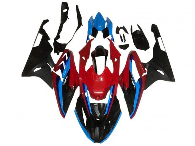 Comprare Carena Moto BMW S1000RR 2015-2016 - Rosso Blu Nero Banda