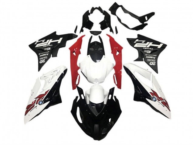Comprare Carena Moto BMW S1000RR 2015-2016 - Bianco Rosso Nero HP RR