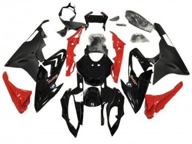 Comprare Carena Moto BMW S1000RR 2015-2016 - Nero Lucido Nero Opaco Rosso
