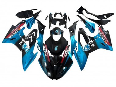 Comprare Carena Moto BMW S1000RR 2017-2018 - Blu Rosso Nero Opaco Petronas