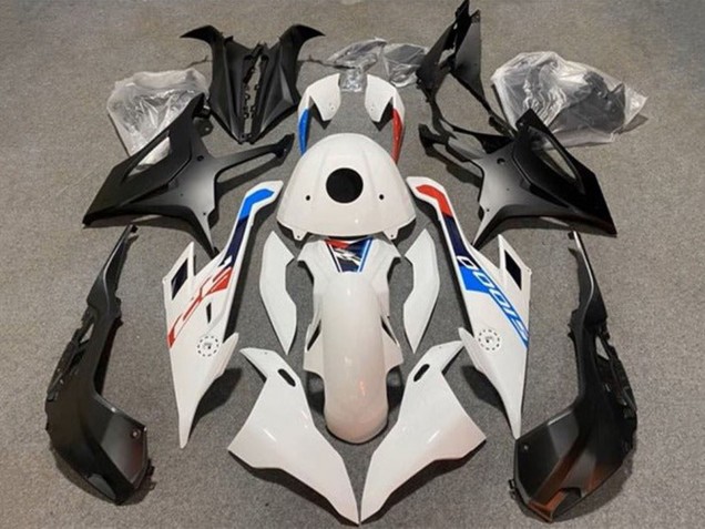 Comprare Carena Moto BMW S1000RR 2019-2022 - Lucido Bianco Nero Opaco Blu
