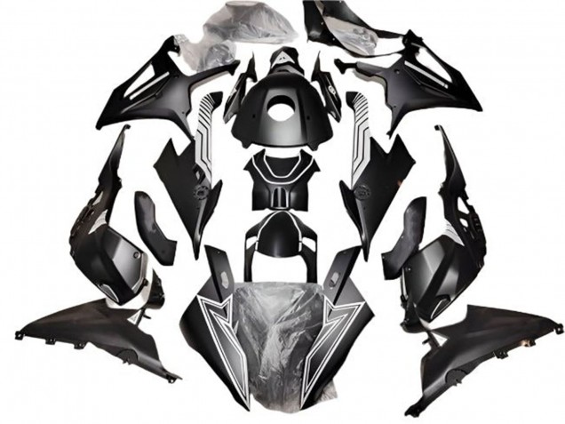 Comprare Carena Moto BMW S1000RR 2019-2022 - Nero Opaco Bianco Linea