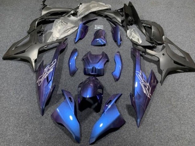 Comprare Carena Moto BMW S1000RR 2019-2022 - Blu Nero Opaco