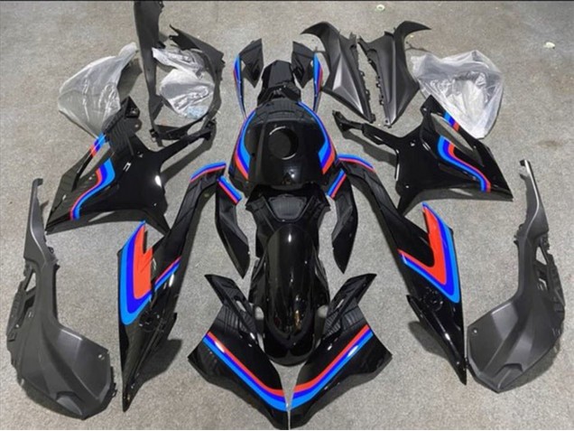 Comprare Carena Moto BMW S1000RR 2019-2022 - Nero Doppio Blu Rosso
