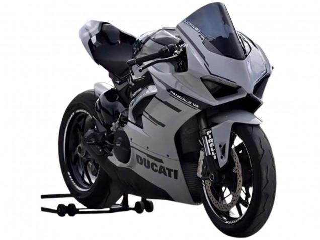 Comprare Carena Moto Ducati Panigale V4 V4S 2018-2019 - Grigio Nero