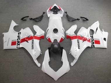 Comprare Carena Moto Ducati Panigale V4 V4S 2020-2021 - Bianco Rosso Banda