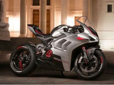 Comprare Carena Moto Ducati Panigale V4 V4S 2020-2021 - Argento Rosso Nero