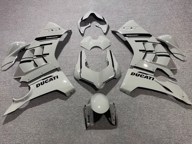 Comprare Carena Moto Ducati Panigale V4 V4S 2020-2021 - Grigio Nero Lucido