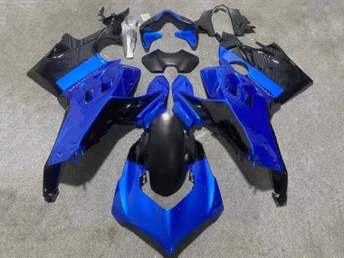 Comprare Carena Moto Ducati Panigale V4 V4S 2020-2021 - Blu Nero Lucido