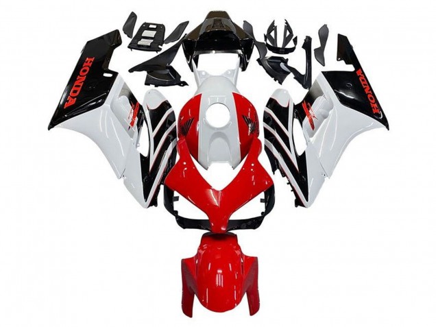 Comprare Carena Moto Honda CBR1000RR 2004-2005 - Bianco Rosso Nero Lucido Banda