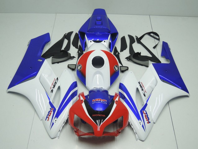 Comprare Carena Moto Honda CBR1000RR 2004-2005 - Bianco Rosso Blu HRC