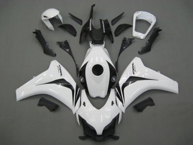 Comprare Carena Moto Honda CBR1000RR 2008-2011 - Bianco Nero Lucido