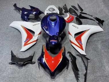 Comprare Carena Moto Honda CBR1000RR 2008-2011 - Bianco Rosso Blu Scuro Oro HRC