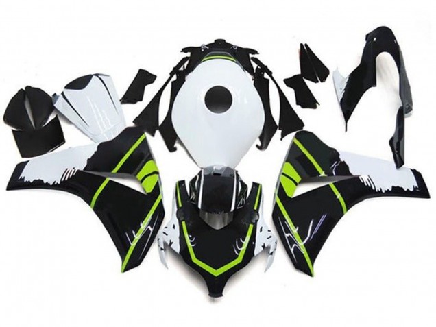 Comprare Carena Moto Honda CBR1000RR 2008-2011 - Bianco Verde Nero Lucido