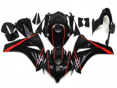 Comprare Carena Moto Honda CBR1000RR 2008-2011 - Nero Lucido Rosso Banda