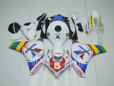 Comprare Carena Moto Honda CBR1000RR 2008-2011 - Bianco Blu Rosso ValvoLinea Ruota dei Colori