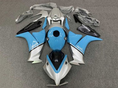 Comprare Carena Moto Honda CBR1000RR 2012-2016 - Azzurro Chiaro Argento Nero