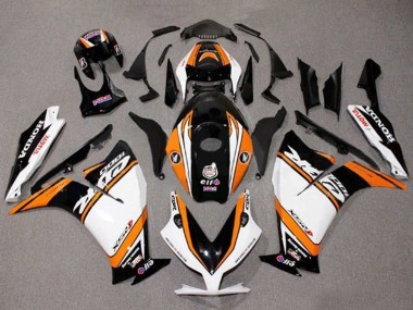 Comprare Carena Moto Honda CBR1000RR 2012-2016 - Bianco Arancia Nero Lucido