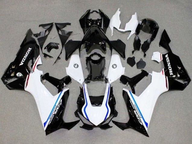 Comprare Carena Moto Honda CBR1000RR 2017-2023 - Bianco Blu Nero Lucido Banda