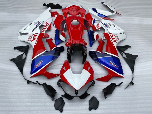 Comprare Carena Moto Honda CBR1000RR 2017-2023 - Bianco Rosso Blu HRC