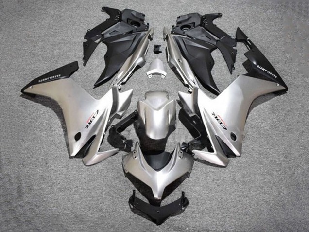 Comprare Carena Moto Honda CBR500R 2013-2015 - Argento Nero Opaco