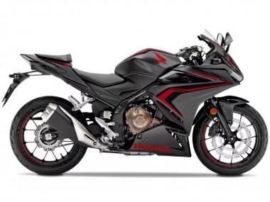 Comprare Carena Moto Honda CBR500R 2019-2021 - Nero Opaco Rosso Nero
