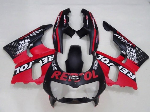 Comprare Carena Moto Honda CBR900RR 893 1994-1995 - Rosso Nero Opaco Bianco Repsol