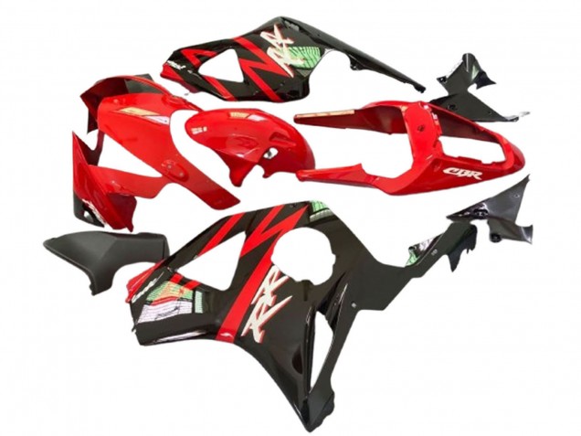 Comprare Carena Moto Honda CBR900RR 929 2000-2001 - Rosso Nero Opaco Nero Lucido