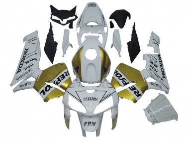 Comprare Carena Moto Honda CBR600RR 2005-2006 - Bianco Oro Repsol