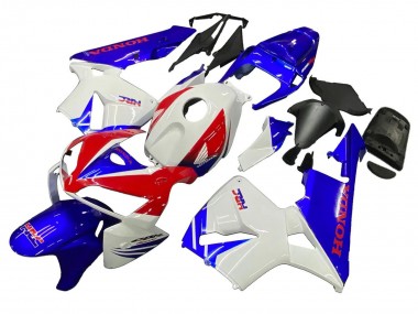 Comprare Carena Moto Honda CBR600RR 2005-2006 - Bianco Rosso Blu HRC