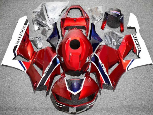 Comprare Carena Moto Honda CBR600RR 2013-2023 - Bianco Rosso Blu