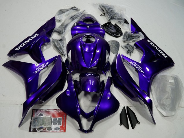 Comprare Kit Carena Moto ABS Honda CBR600RR 2007-2008 - Blu Nero Lucido