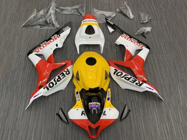 Comprare Carena Moto Honda CBR600RR 2007-2008 - Giallo Bianco Rosso Nero Lucido Repsol HRC