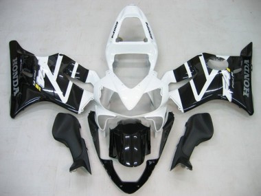 Comprare Carena Moto Honda CBR600 F4i 2001-2003 - Bianco Nero Lucido