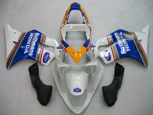 Comprare Carena Moto Honda CBR600 F4i 2001-2003 - Giallo Bianco Blu Rothmans