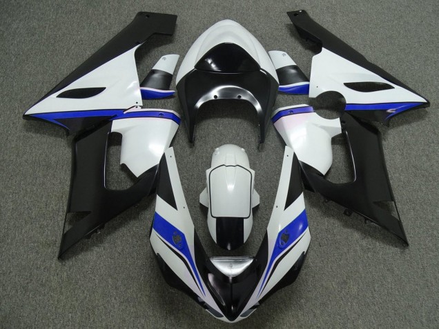 Comprare Carena Moto Kawasaki ZX6R 2005-2006 - Bianco Nero Blu