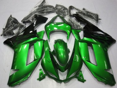 Comprare Carena Moto Kawasaki ZX6R 2007-2008 - Verde Nero