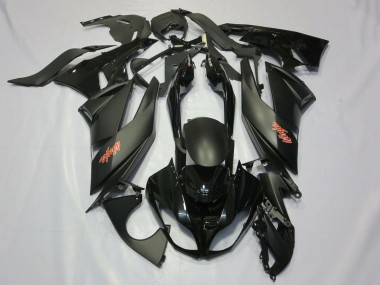 Comprare Carena Moto Kawasaki ZX6R 2007-2008 - Nero Opaco Nero Rosso