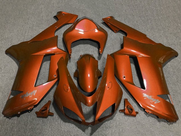 Comprare Carena Moto Kawasaki ZX6R 2007-2008 - Arancia