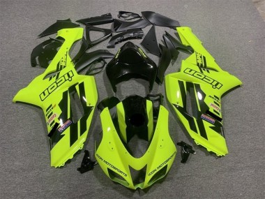 Comprare Carena Moto Kawasaki ZX6R 2007-2008 - Neon Giallo Nero Icon
