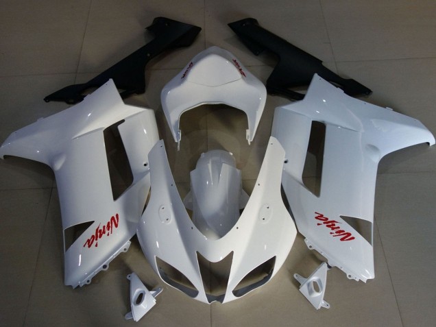 Comprare Carena Moto Kawasaki ZX6R 2007-2008 - Bianco Rosso