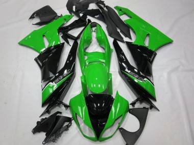 Comprare Carena Moto Kawasaki ZX6R 2009-2012 - Verde Nero Lucido Bianco