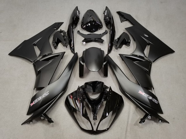 Comprare Carena Moto Kawasaki ZX6R 2009-2012 - Nero Opaco Nero Lucido Bianco Rosso