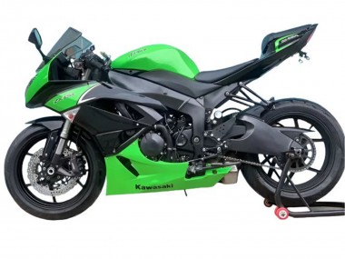 Comprare Carena Moto Kawasaki ZX6R 2009-2012 - Verde Nero Opaco