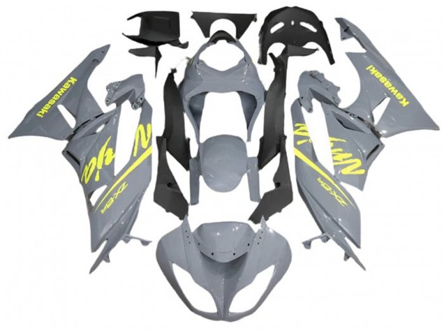 Comprare Carena Moto Kawasaki ZX6R 2009-2012 - Nardo Grigio Giallo
