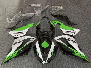 Comprare Carena Moto Kawasaki ZX6R 2013-2018 - Verde Bianco Nero